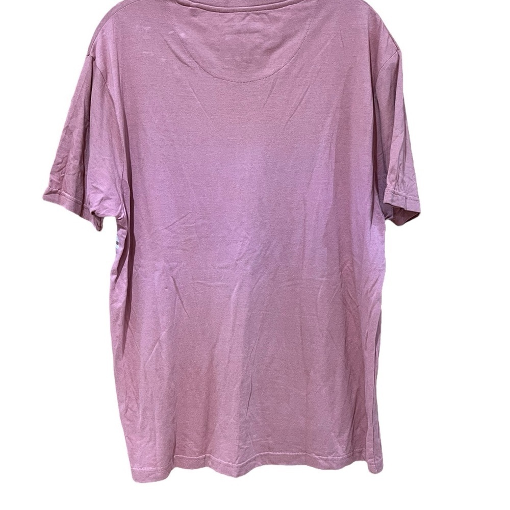 Denim & Flower Pink Short Sleeve Tee Shirt - Picture 5 of 6